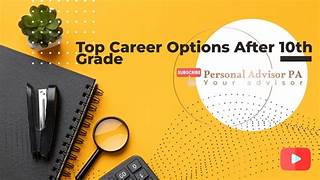 The best career option after 10th grade.